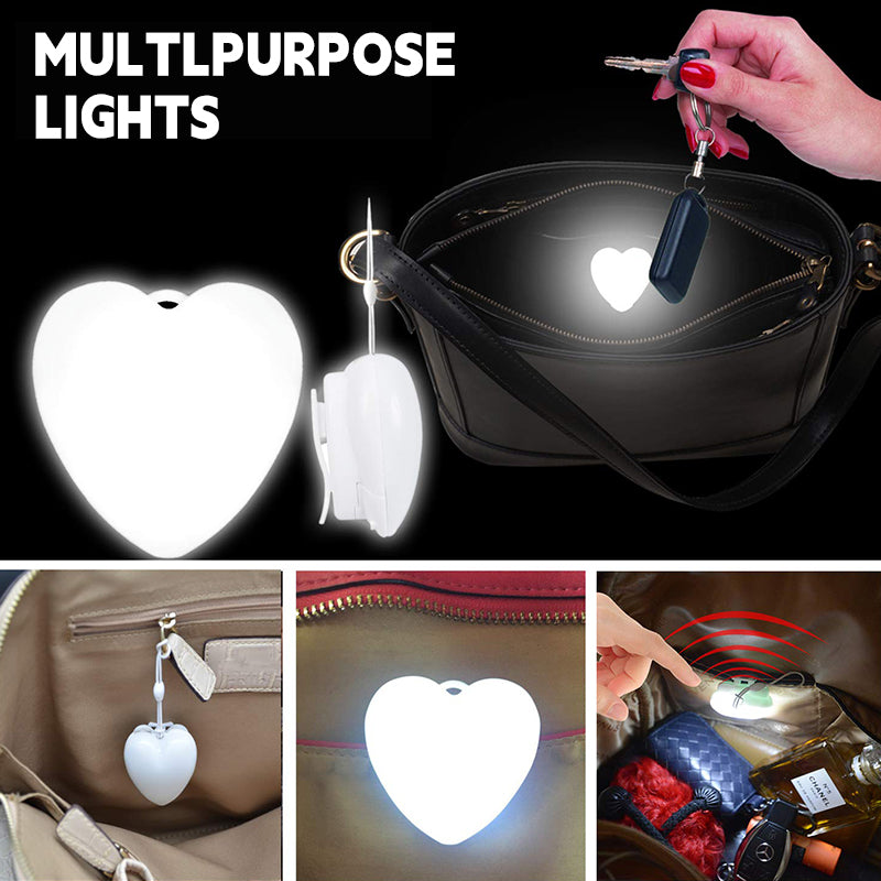 Hartvormige LED Purse Light - Automatische Sensor Handtasverlichting