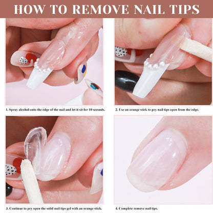 Nagellak lijm & nagellak remover