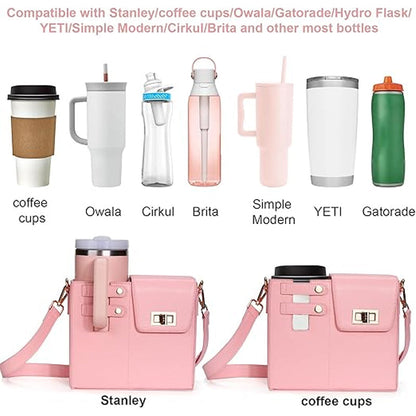 Outdoor draagbare Crossbody water Cup opbergtas