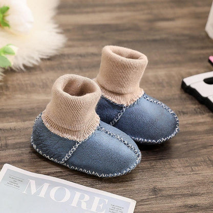 🌈Multiple Colors - 👶Warme Bont Baby Sok Schoenen