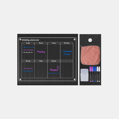 📆Magnetische Planningsplanner Voor Koelkast [Permanent Herbruikbaar]