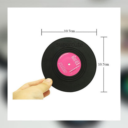 Retro vinyl CD-mat isolatiemat