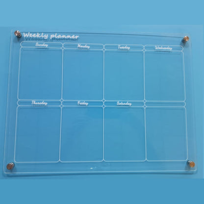 📆Magnetische Planningsplanner Voor Koelkast [Permanent Herbruikbaar]