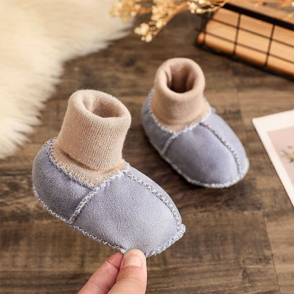 🌈Multiple Colors - 👶Warme Bont Baby Sok Schoenen