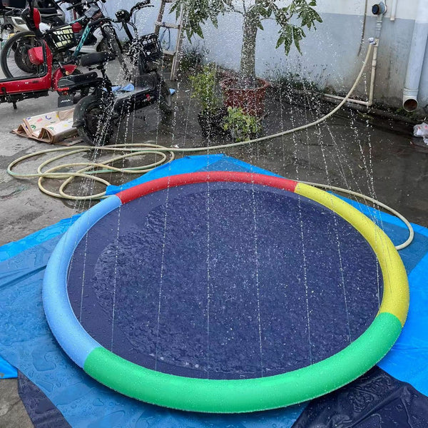 💦Opvouwbare buitenzwembad- en waterspuitmat