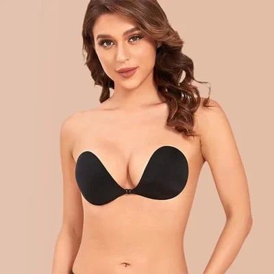 Zelfklevende Bra Rugloze Strapless Herbruikbare Kleverige Onzichtbare Push Up Bra Voor Vrouwen